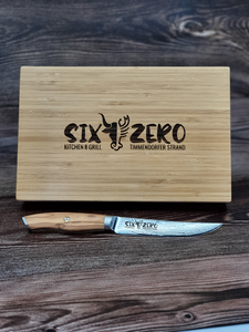 personally engraved wooden box & knife by Devil's Hole