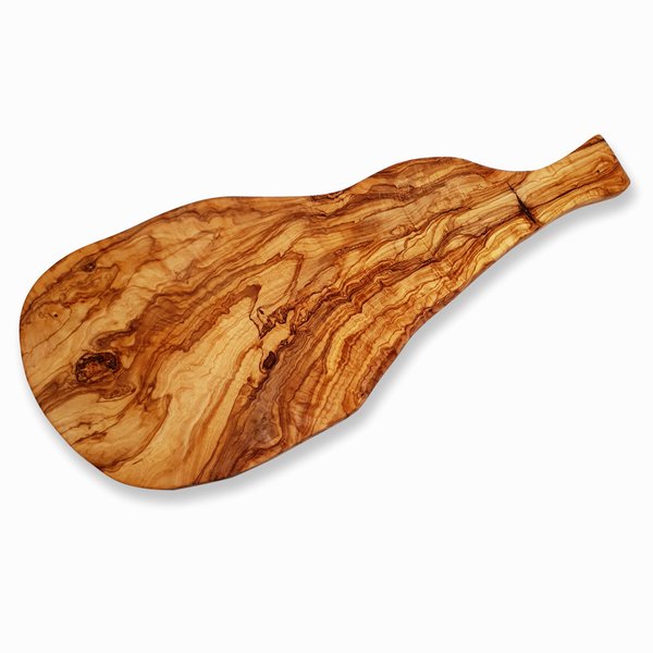 Devil's Hole® olive wood board | with handle| 70 x 40 x 2 cm | serving board | vesperboard