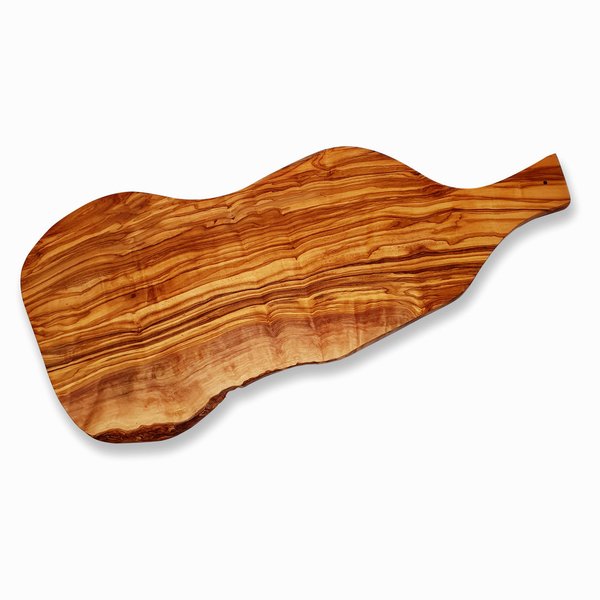 Devil's Hole® olive wood board | with handle| 70 x 40 x 2 cm | serving board | vesperboard