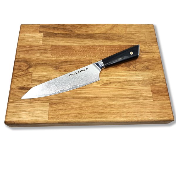 Devil's Hole® Butcherblock | chopping board | german oak | 39,5 x 29,5 x 4 cm | cutting board |